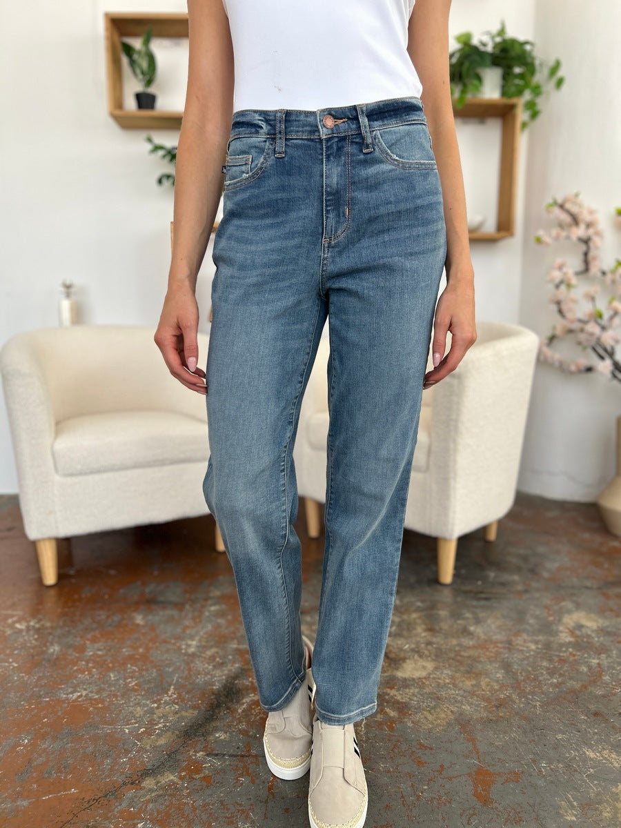 Judy Blue High Waist Straight Jeans