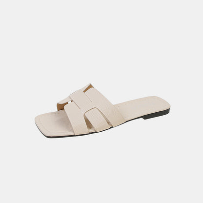 Open Leather Sandals