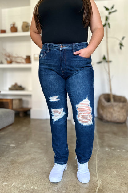 Judy Blue High Waist Rigid Magic Straight Jeans