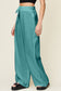 Drawstring Wide Leg Pants