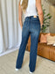 High Rise Straight Tummy Control Jeans