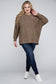 Melange Drop Shoulder Sweater