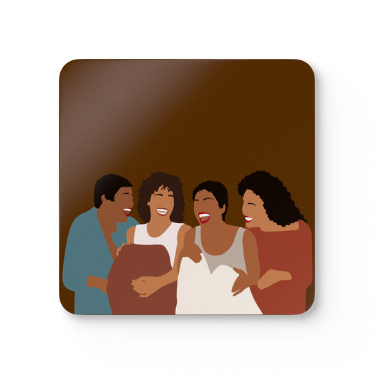 Sisterhood Corkwood Coaster Set