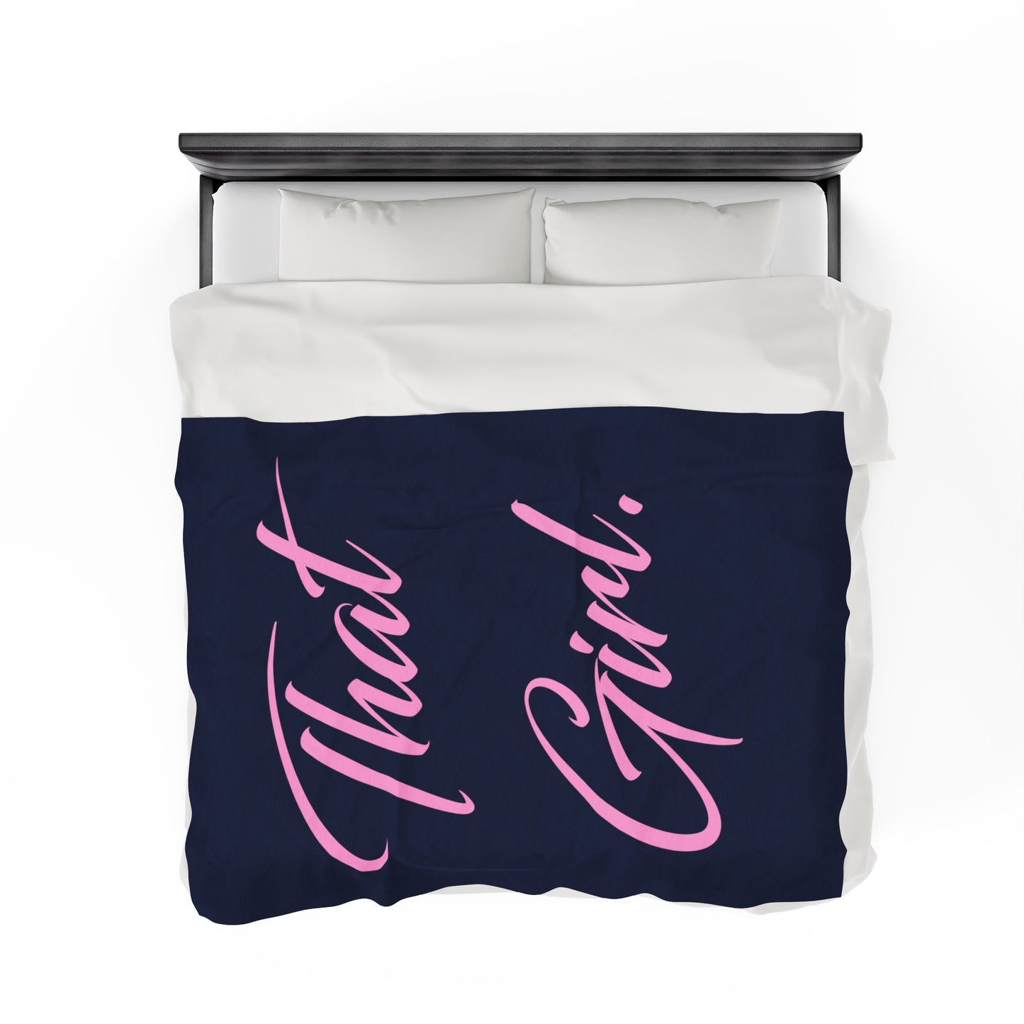 That Girl Velveteen Plush Blanket