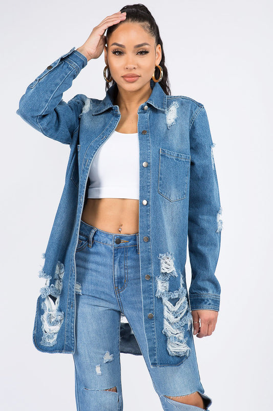 women's fashion, women's denim, denim jacket, 