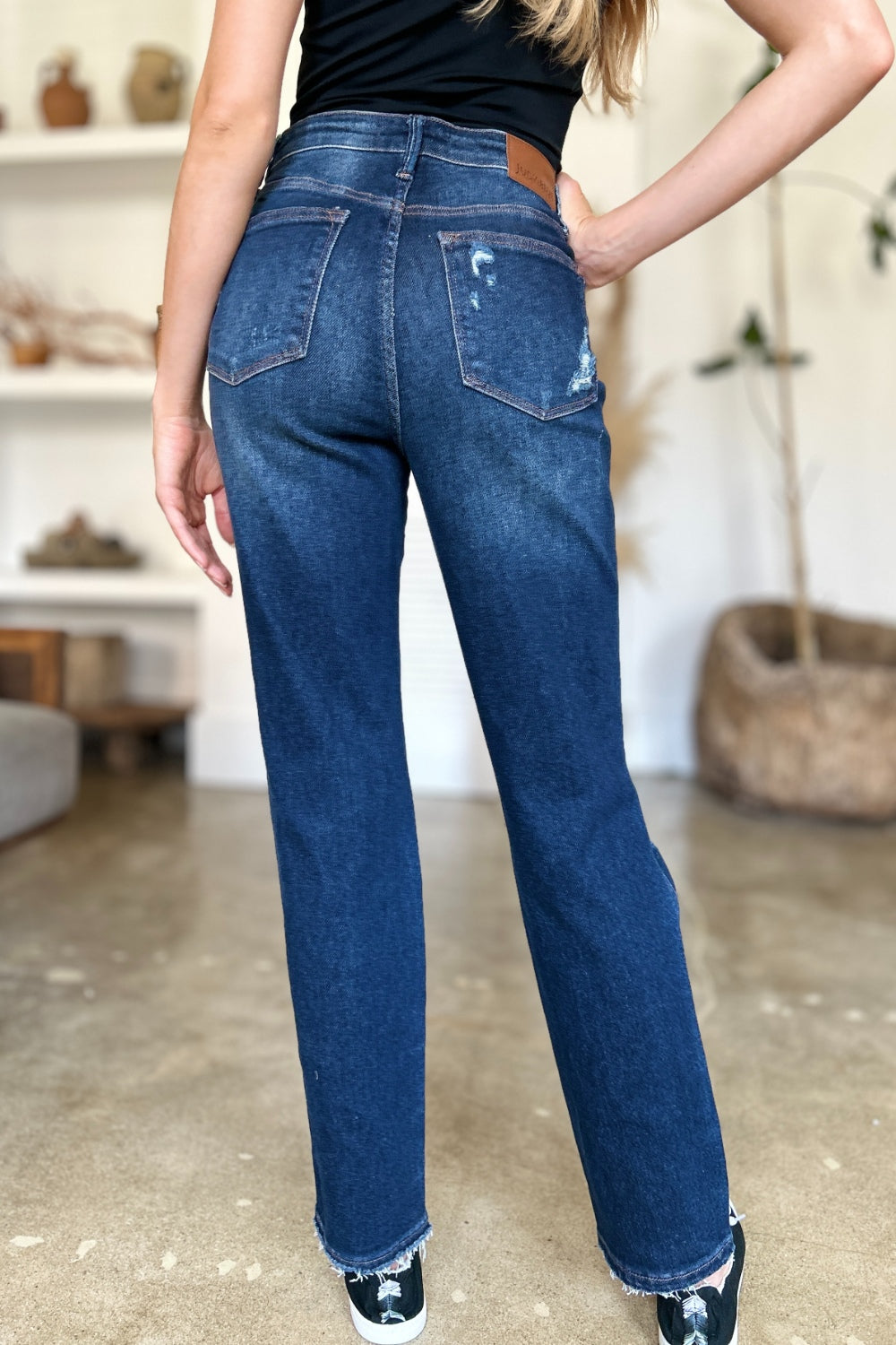 Judy Blue High Waist Rigid Magic Straight Jeans