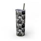 MugShot Skinny Tumbler w/ Straw