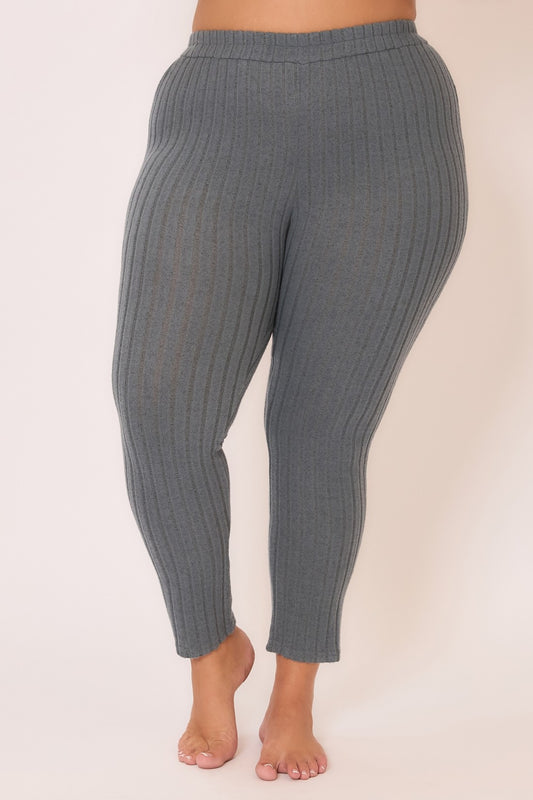 Ultra Soft Ribbed High Waist Leggings