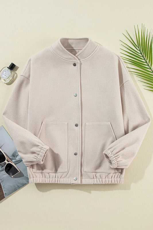 Snap Long Sleeve Jacket