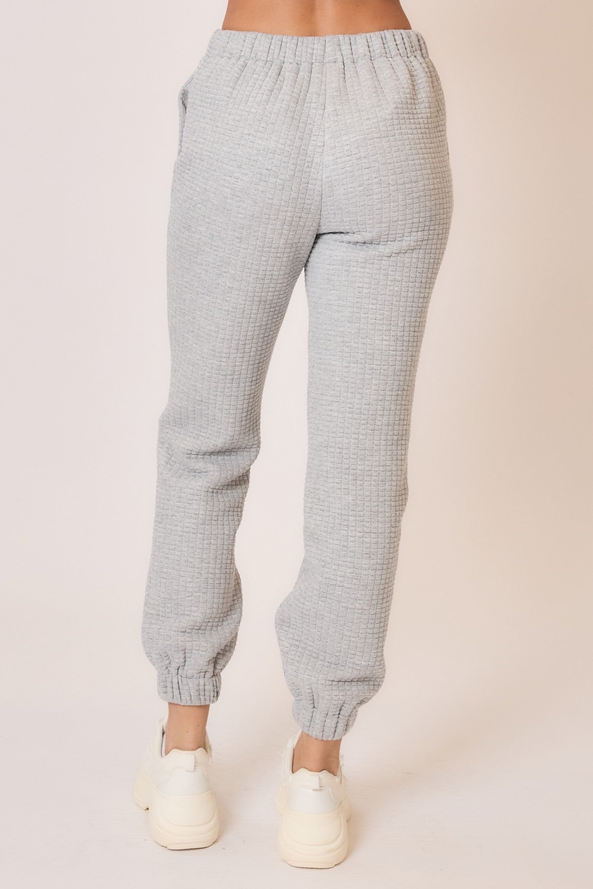 Rise & Relax Waffle Joggers