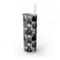 MugShot Skinny Tumbler w/ Straw