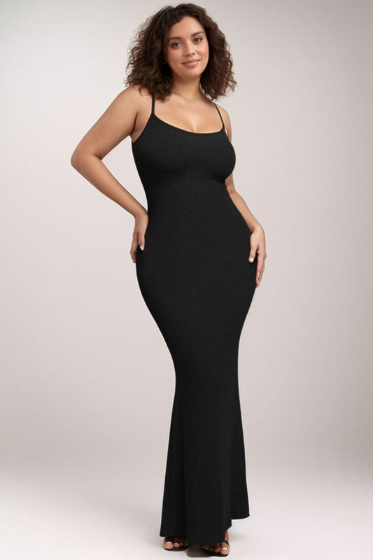 Bae Built-In Shapewear Sleeveless Maxi Dress