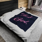 That Girl Velveteen Plush Blanket