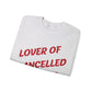 Lover Of Cancelled Plans Crewneck Sweatshirt