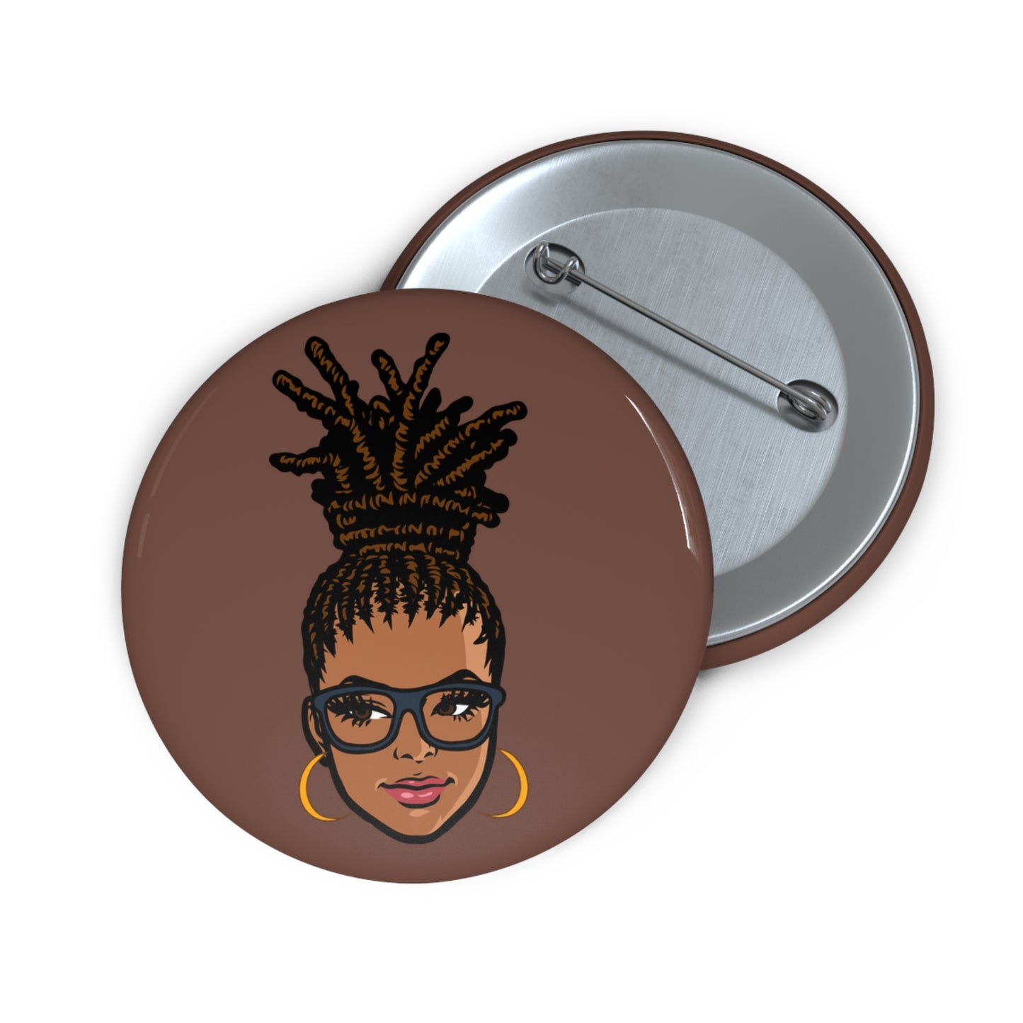 Loc Goddess Pin