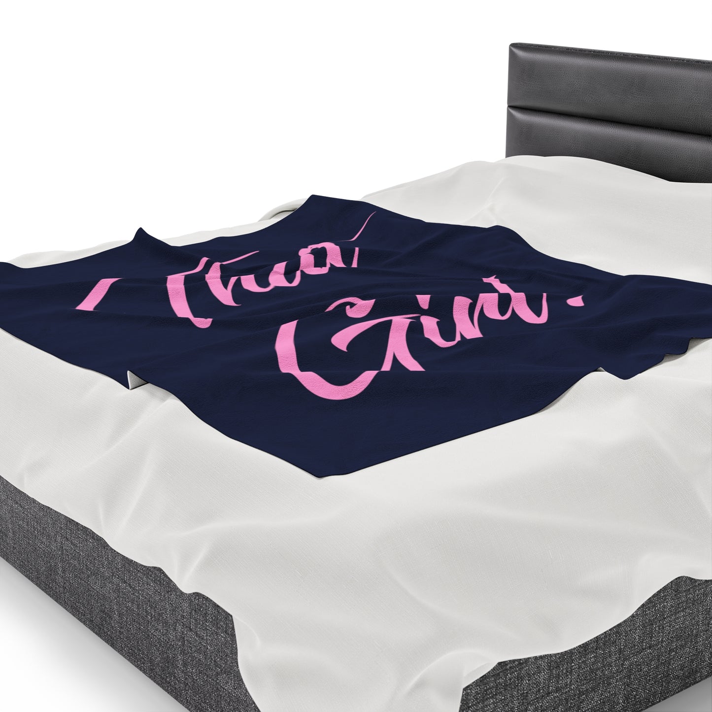 That Girl Velveteen Plush Blanket