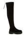 Babette Drawstring Detail Knee High Boots