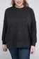 Melange Drop Shoulder Sweater