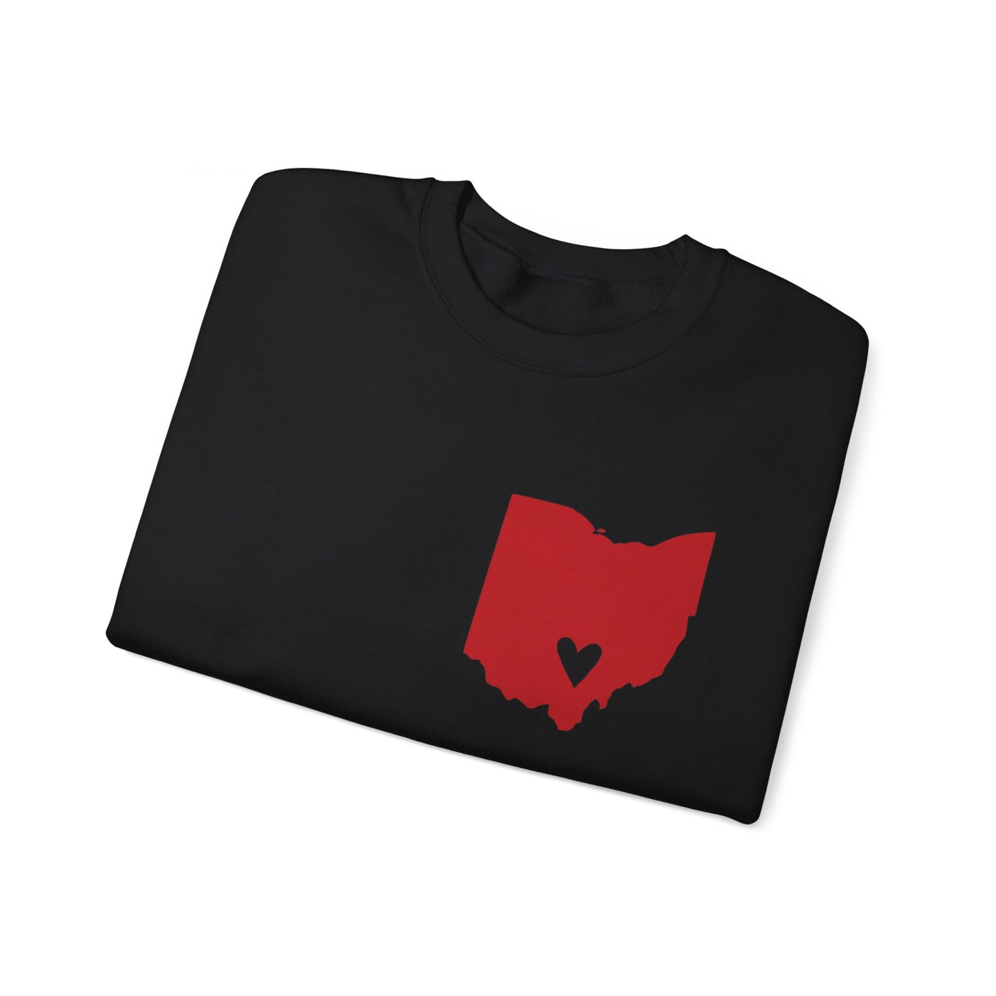 Heart of Ohio Unisex Crewneck Sweatshirt