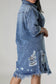 women's denim jacket, plus size denim jacket, plus size denim, 