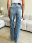 Judy Blue High Waist Wide Leg Jeans