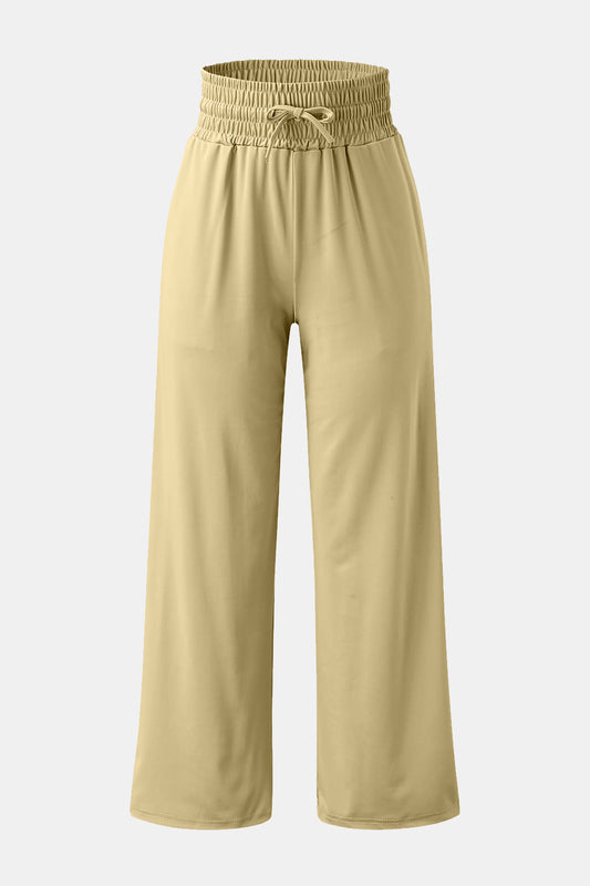 High Waist Wide Leg Pants