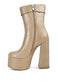 Croc Sky  High Block Ankle Boots