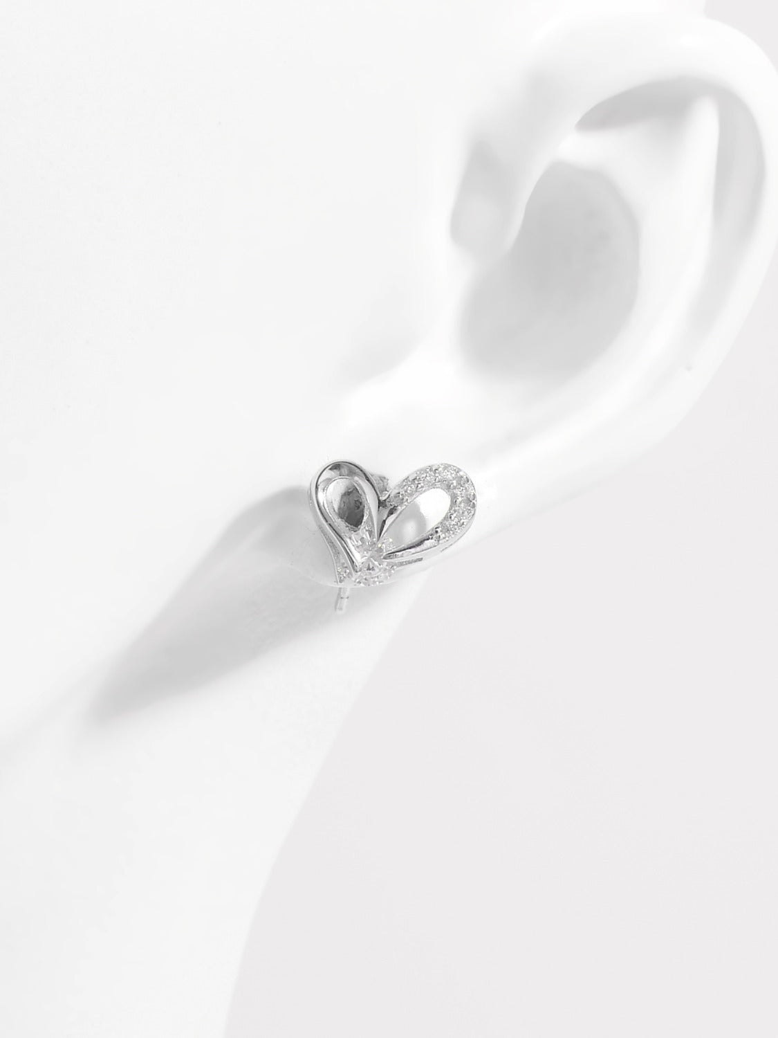 Sterling Silver Heart Earrings