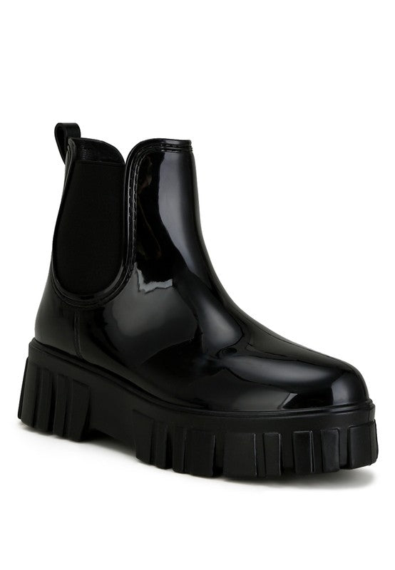 Jerico Chunky Chelsea Rain Boots