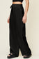 Drawstring Wide Leg Pants