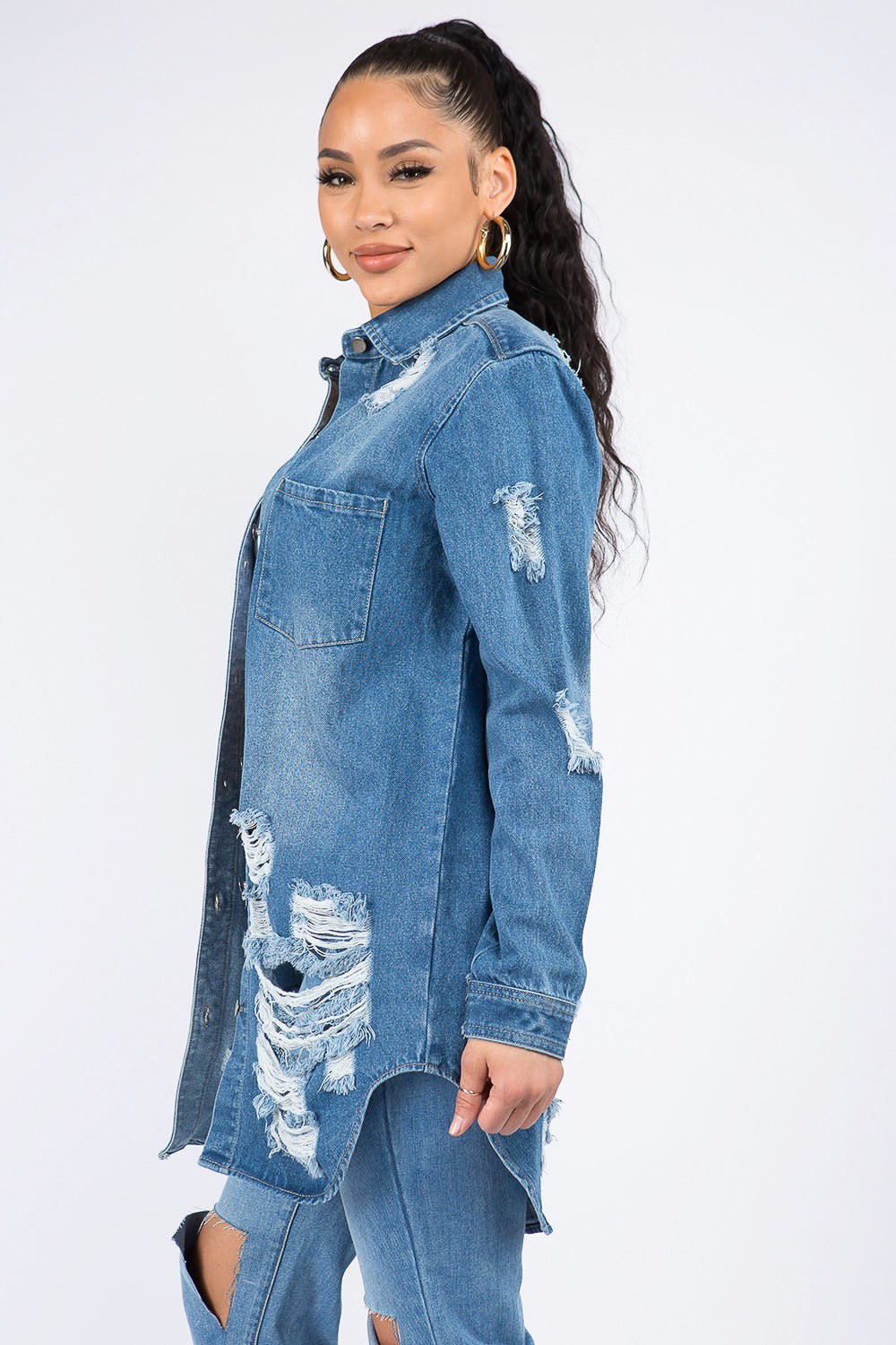 women's fashion, women's denim, denim jacket, 