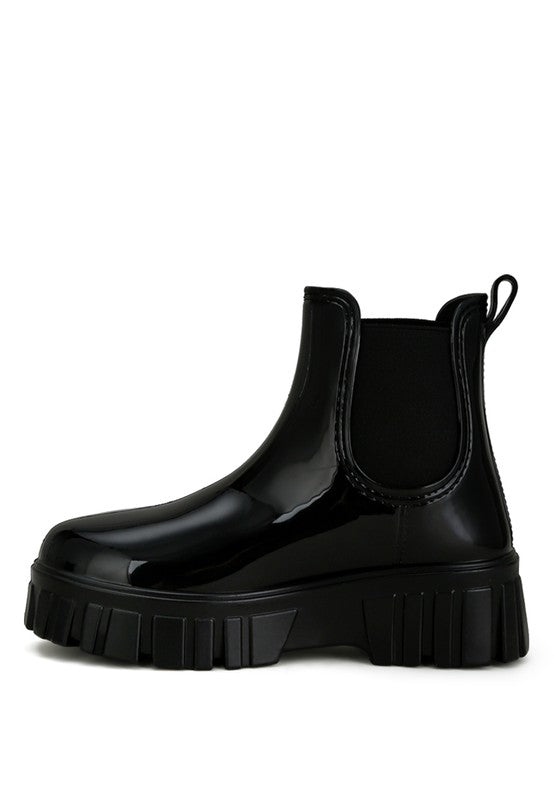 Jerico Chunky Chelsea Rain Boots