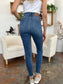 Judy Blue Cuffed Hem Skinny Jeans