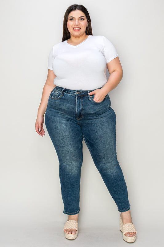 Tummy Control High Waist Slim Jeans