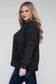 Melange Drop Shoulder Sweater