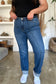 Judy Blue High Waist Front Seam Straight Jeans