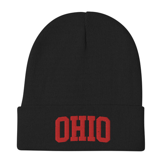 OH Embroidered Beanie