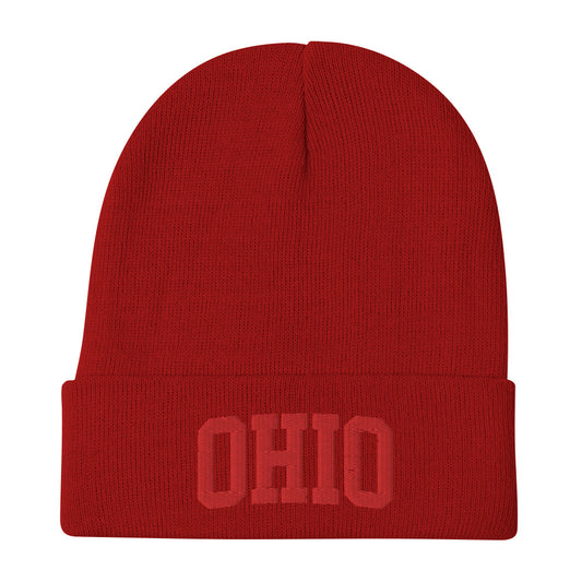 OH Embroidered Beanie