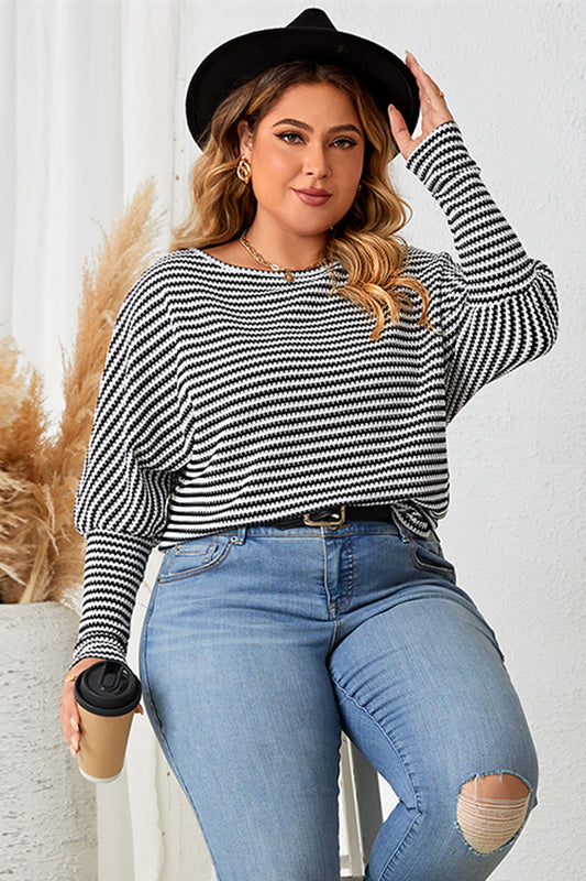 Striped Long Sleeve Top