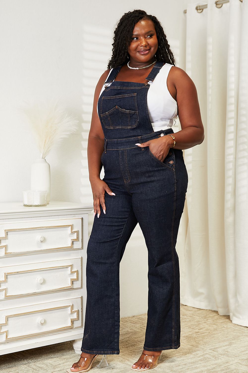 Judy Blue High Waist Denim Overalls