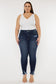 Feline Flair High Waist Jeans