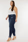 Feline Flair High Waist Jeans