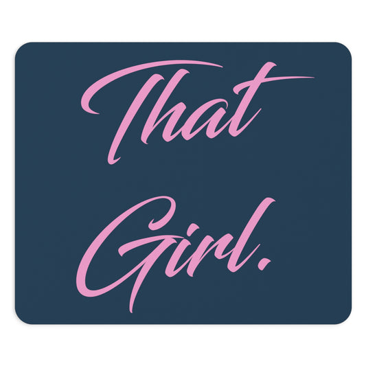 That Girl Mouse Pad - Navy