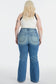 Ultra High-Waist Gradient Bootcut Jeans