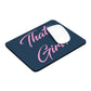 That Girl Mouse Pad - Navy