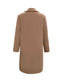 Camel Long Sleeve Coat