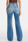 Ultra High-Waist Gradient Bootcut Jeans