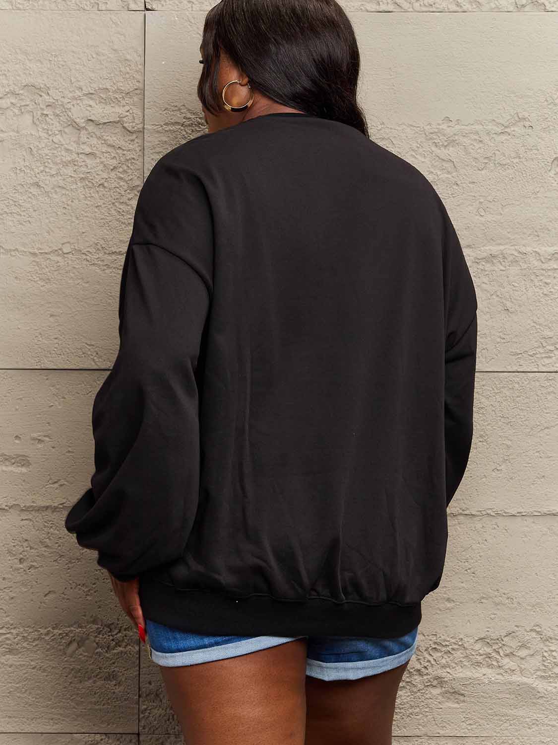 Dropped Shoulder Sweatshirt