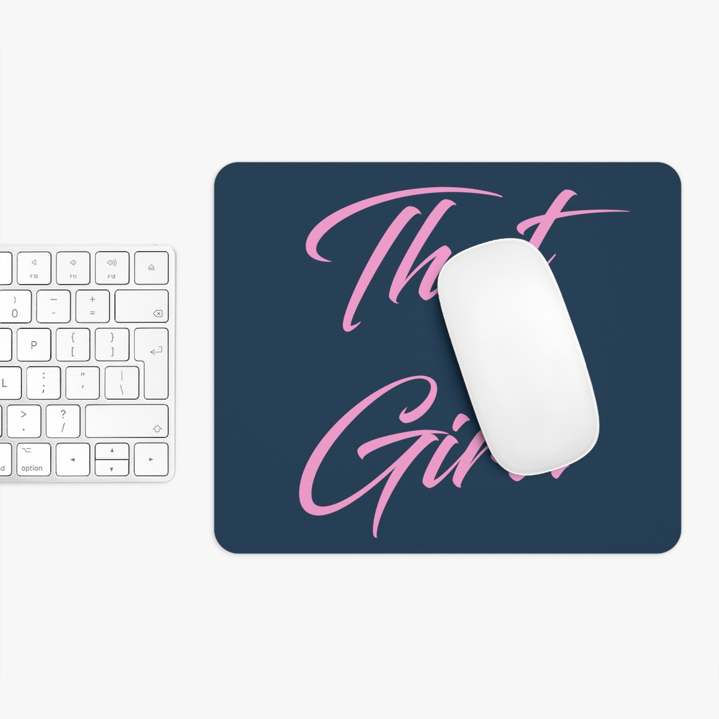 That Girl Mouse Pad - Navy